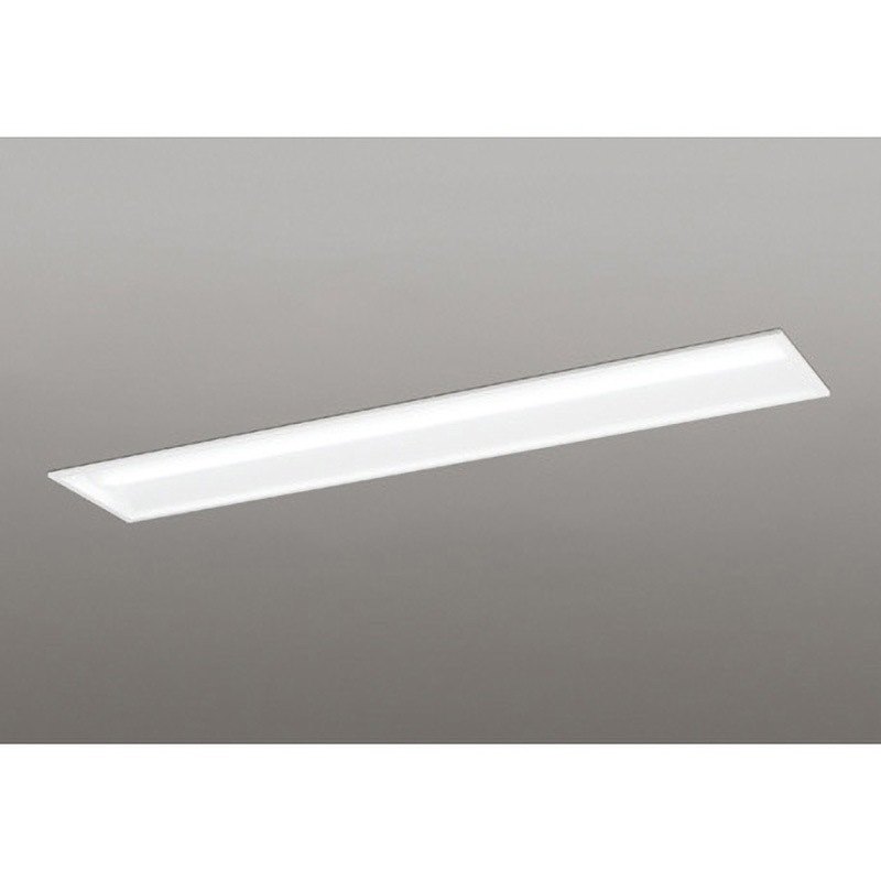 XD504002R6D 埋込型ベースライト40形 下面開放型220 非調光 ODELIC(オーデリック) 高演色LED 6900Lm 3500K 温白色 光束3110Lm 幅240mm長さ1254mm 1台