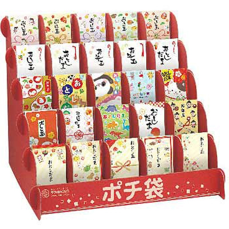 7-934 絵入ポチ袋 卓上タイプ25点セット 1セット(5枚×250冊) タカ印 7-934 絵入ポチ袋 卓上タイプ25点セット 1セット(5枚×250冊) タカ印