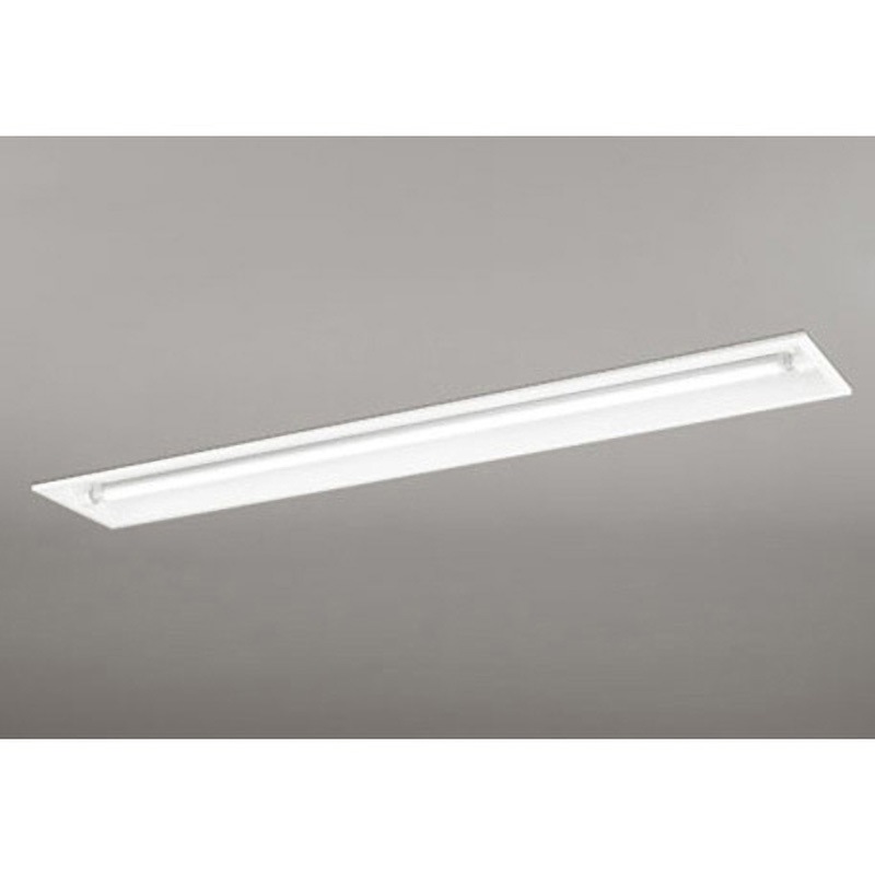 XD566101RB 埋込型ベースライト40形 下面開放型1灯用 非調光 ODELIC(オーデリック) 高演色LED 2100lmタイプ 5000K 昼白色 光束2070Lm 幅214mm長さ1284mm 1台 XD566101RB