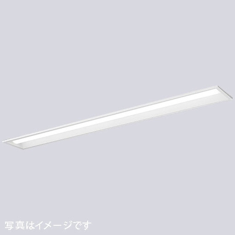 ELE44001DNPN9 LEDioc LEDベースライト (LEDユニット一体形) 40W形 埋込下面開放形 ＜150mm幅＞ FLR40形相当 4000ルーメンタイプ 2灯用相当 (一般タイプ) 1セット 岩崎電気 【通販モノタロウ】