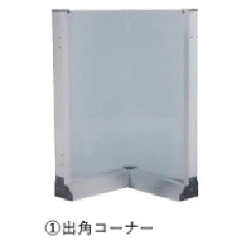 SFT-C6033WT セーフテリア出角コーナー ペットアドバンス ホワイト色  1台 SFT-C6033WT