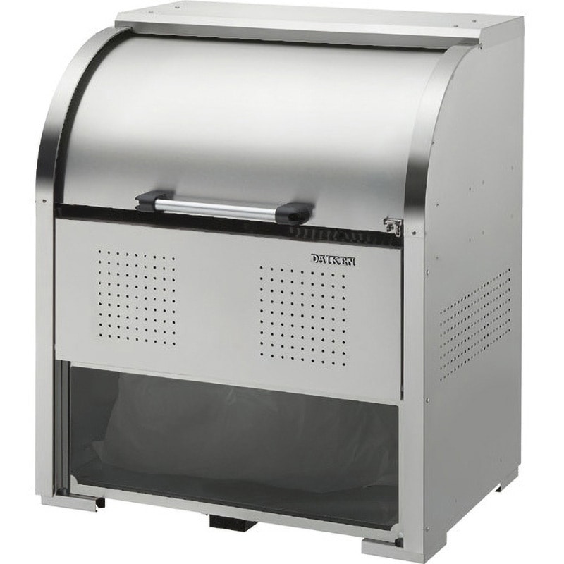 ダイケン ステンレスゴミ収集庫クリーンストッカー シースルータイプ 間口1950 奥行750 ■▼226-2186 CKS-1907-A 1台 ステンレスゴミ収集庫クリーンストッカー シースルータイプ CKS-A型 容量600(45Lゴミ袋13袋相当)