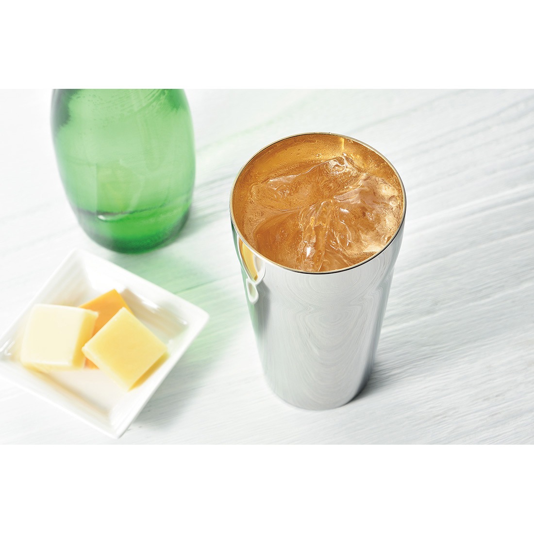 ET-1000 ダブルタンブラー300mL(内面金メッキ仕上げ) 1個 よこやま