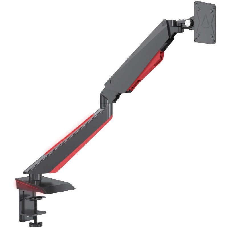 JN-ARM-GE22V 液晶ディスプレイアーム ゲーミングモニター用 LED内蔵 ガス式 クランプ対応 15-34インチ対応 耐荷重8kg 4軸 1台 JAPANNEXT 【通販モノタロウ】