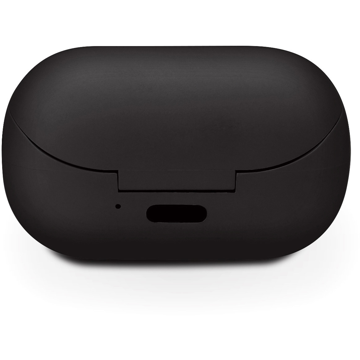 ブラック ワイヤレスイヤホン 充電ケース付き @egreen