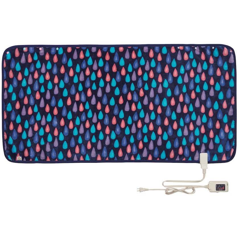 椙山紡織 電気毛布・ひざ掛け SB20B12(MB) [ミッドナイトブルー] SB20B12-MB 電気ブランケット 椙山紡織 ミッドナイトブルー色 寸法70