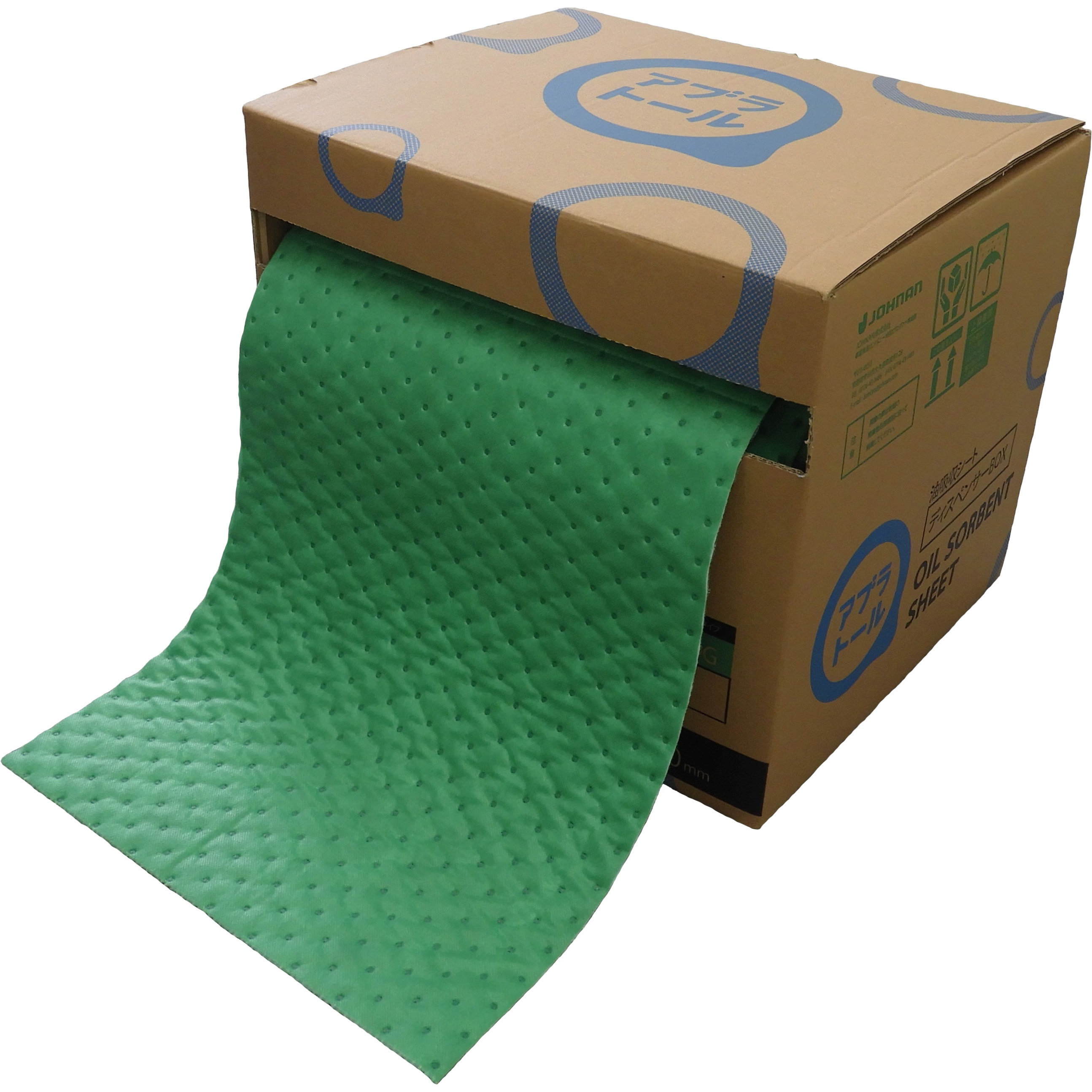 AR40G 高性能油吸着材アブラトール  ロールタイプ 油水兼用 JOHNAN 1箱(30m) AR40G