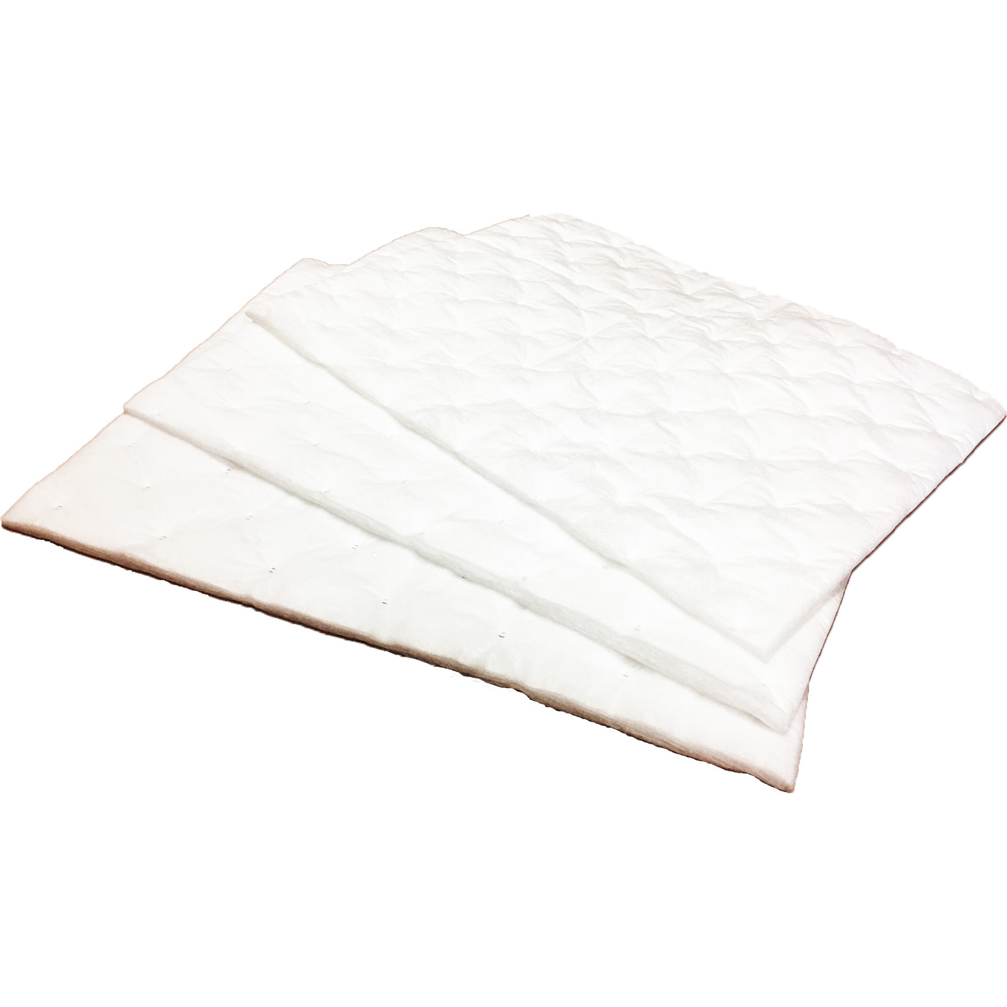 ACM5410 高性能油吸収材アブラトール   繰り返し使える シートタイプ 油専用 JOHNAN 縦400mm横500mm厚さ10mm 1箱(50枚) ACM5410