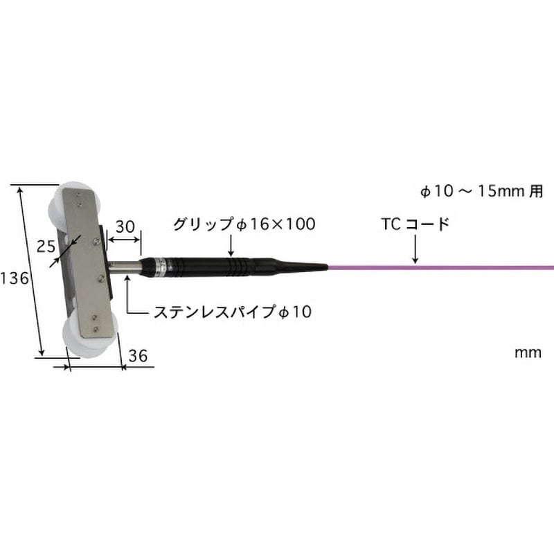 MW-46K-TC1-ASP 走行線用温度センサ MWシリーズ 1本 安立計器 【通販