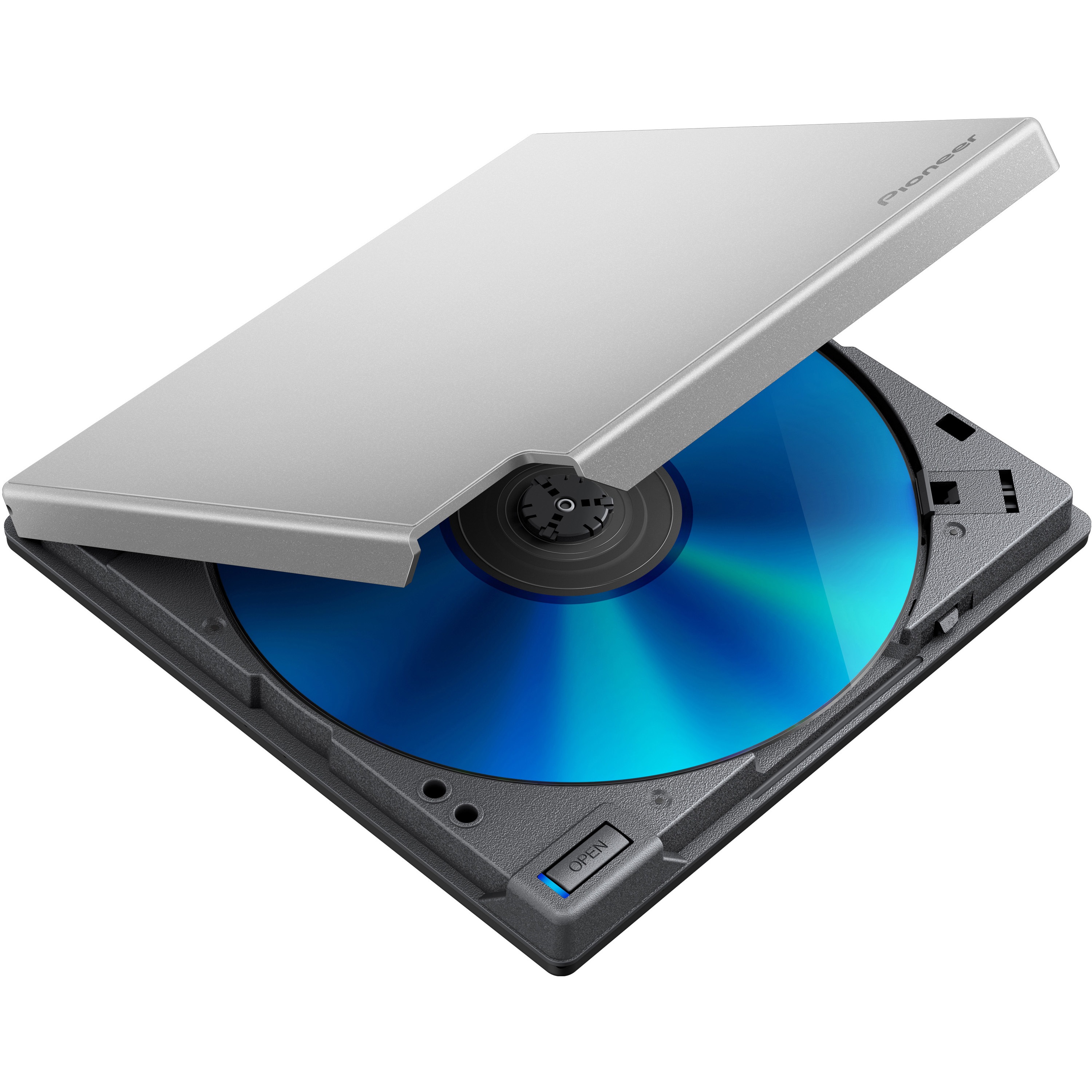 Pioneer BDR-AD08SV 外付けDVDドライブ BDR-AD08SV PC用BDXL対応 USB外付けブルーレイドライブ 1台