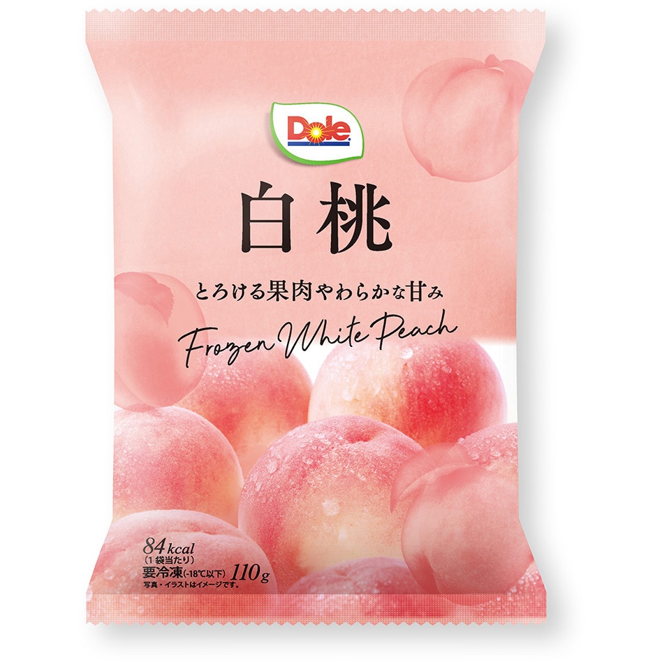 冷凍]冷凍フルーツ 白桃 1セット(110g×3袋) ドール 【通販モノタロウ】