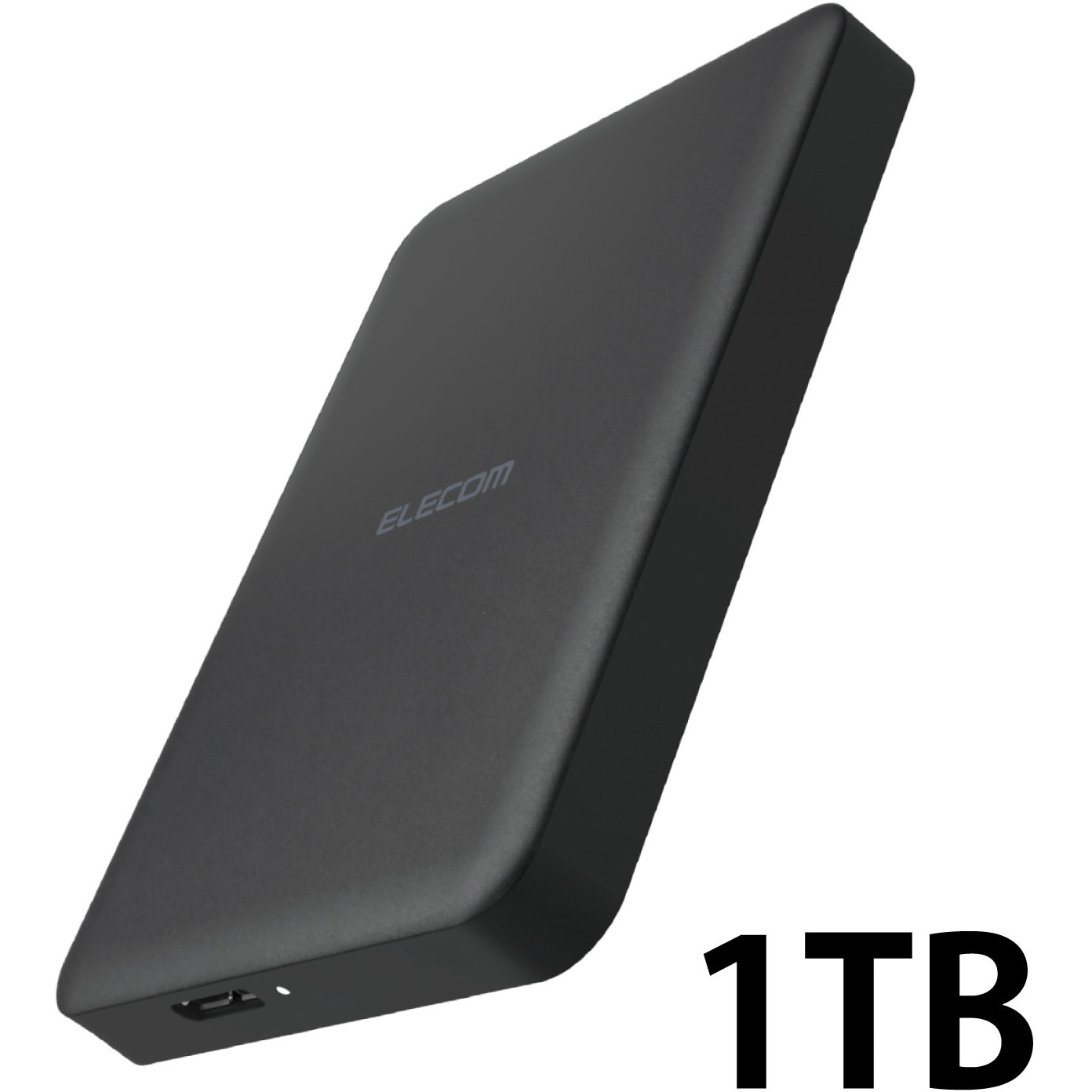 ELP-HTV010UBK テレビ録画 外付けHDD ポータブル 2.5インチ 静音ファン