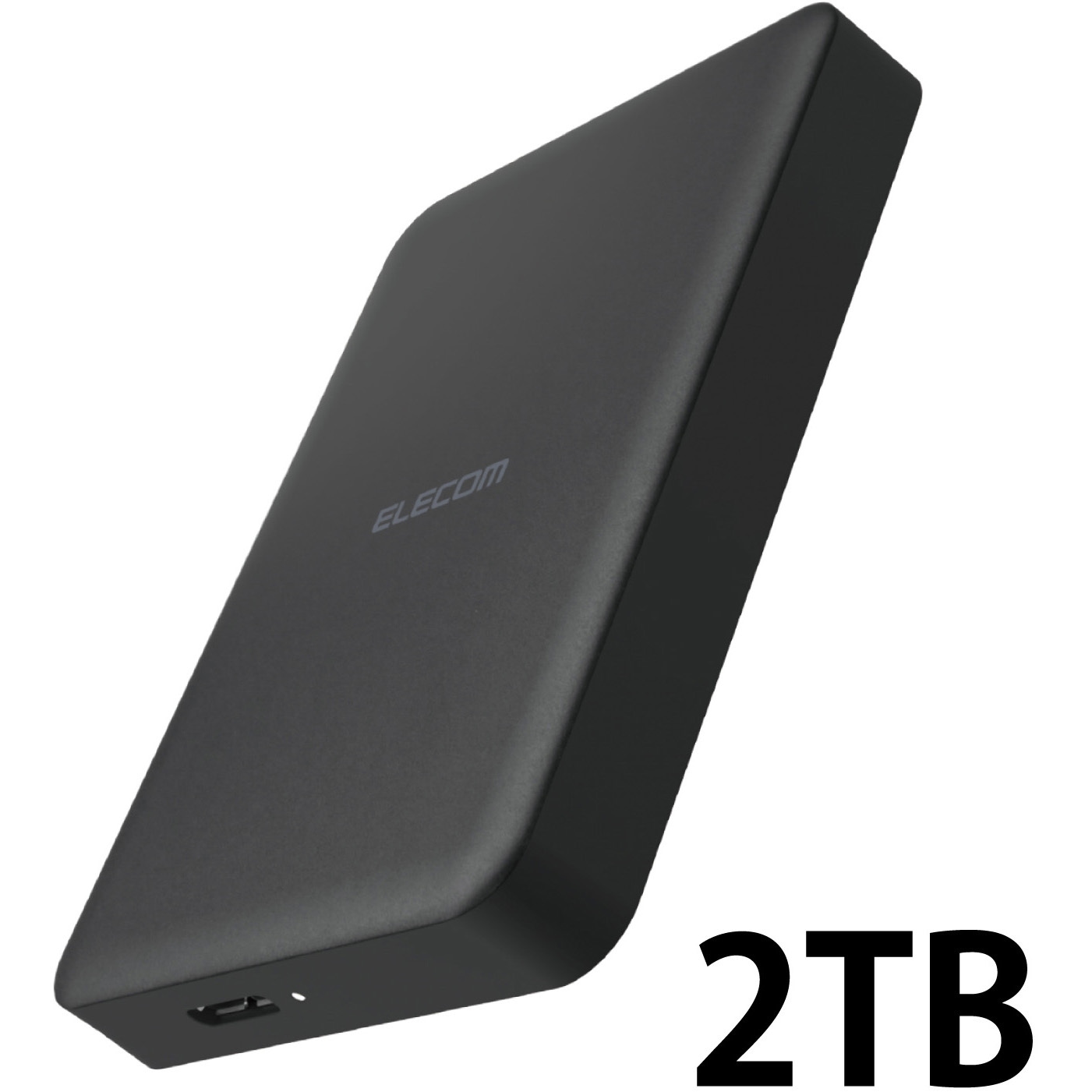 ELP-HTV020UBK テレビ録画 外付けHDD ポータブル 2.5インチ 静音ファン