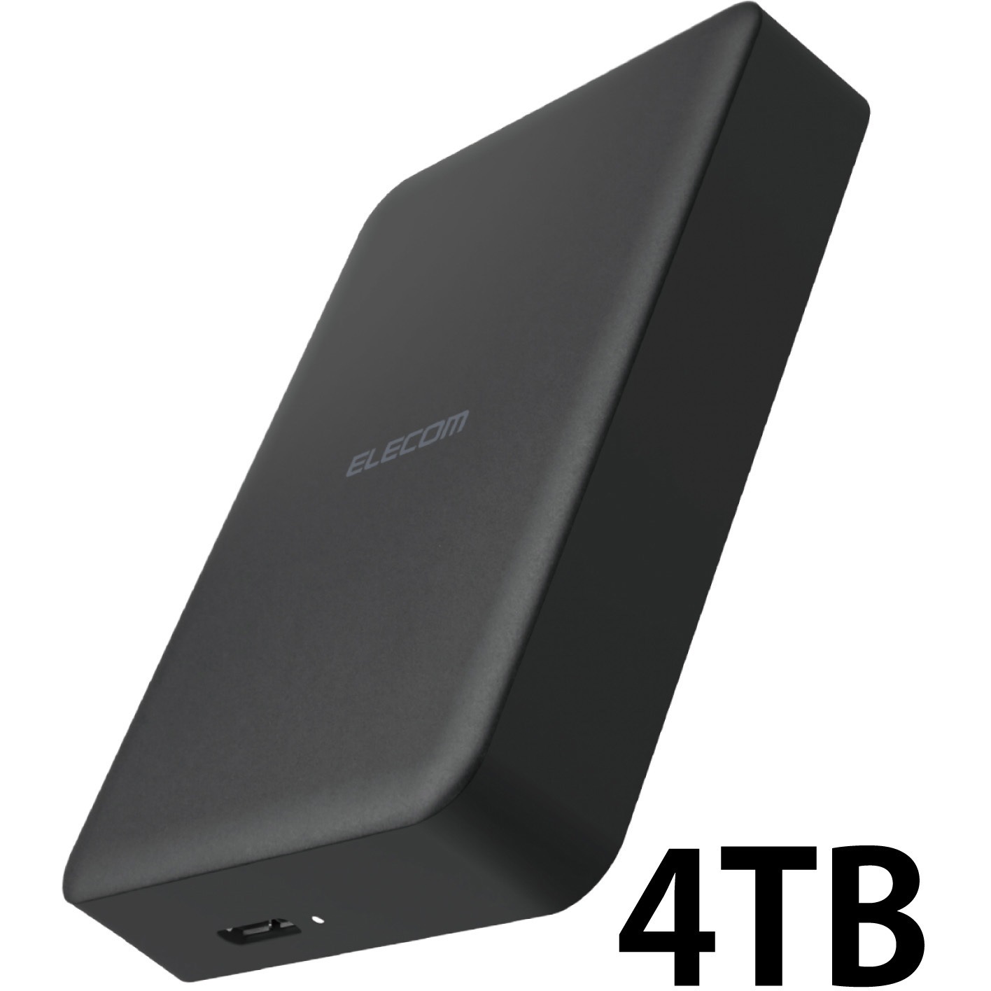 ELP-HTV040UBK テレビ録画 外付けHDD ポータブル 2.5インチ 静音ファン