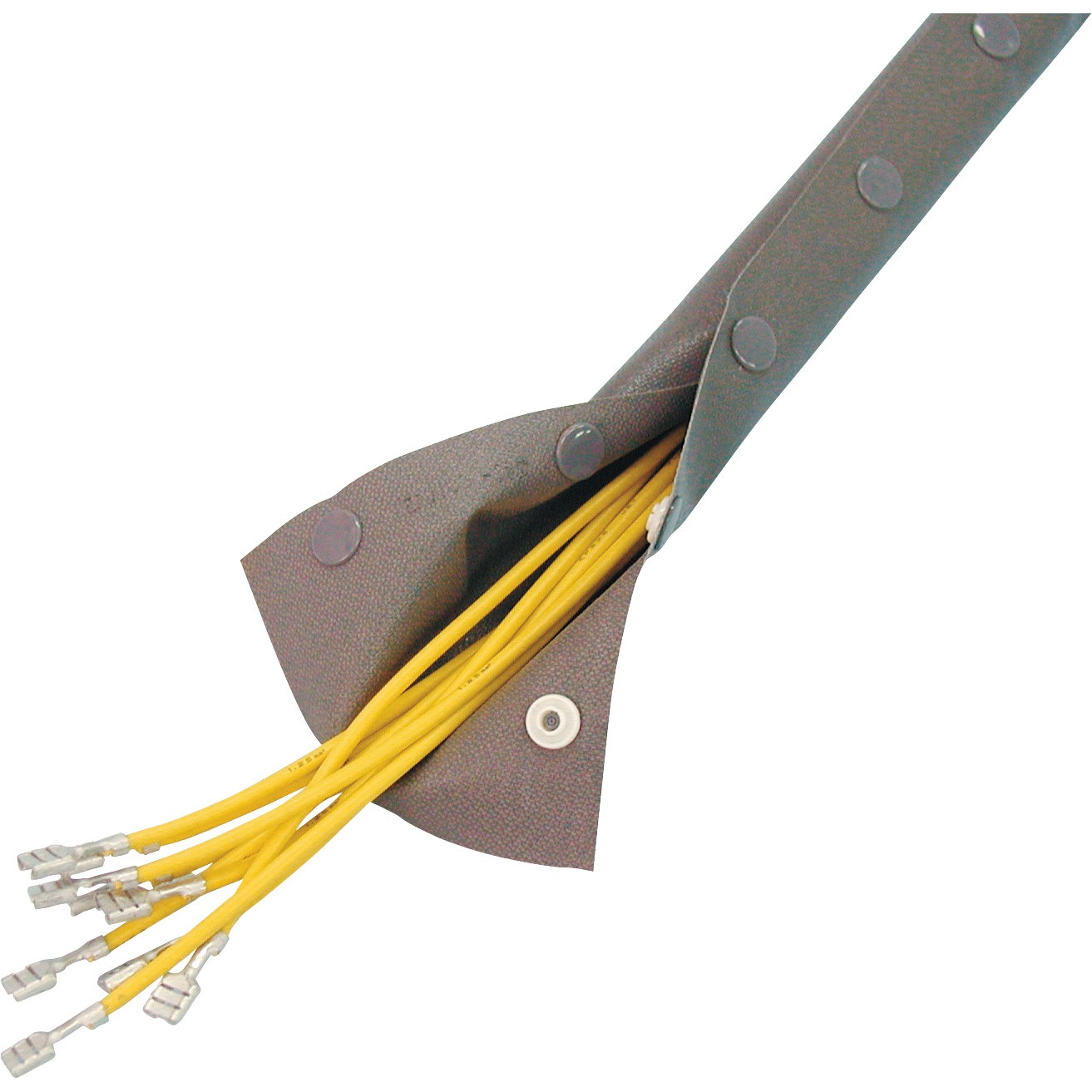 ホック付チューブ(20m以上入) OTB-70φ HTZ-20 ホックチューブ(極難燃タイプ) 篠原電機 グレー色 【通販