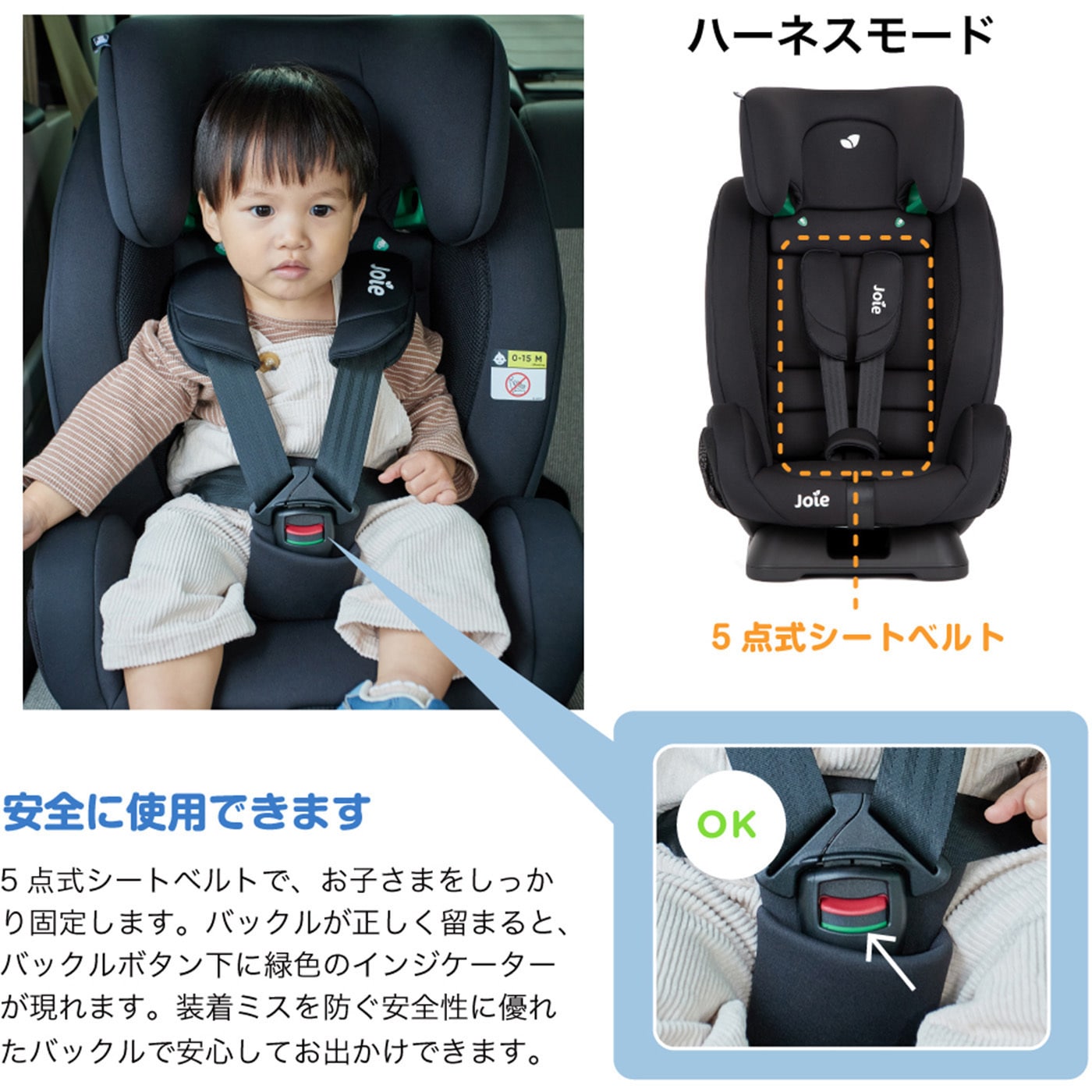 38541 ジョイー Joie ジュニアシート フォーティファイ R129 1台
