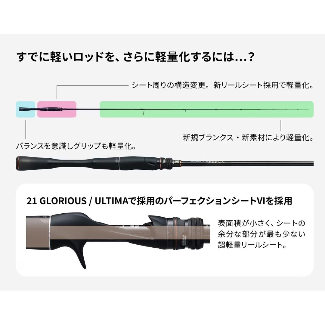 170L-BFS2(26年追加番手)(276421) ポイズンアドレナ SHIMANO(シマノ
