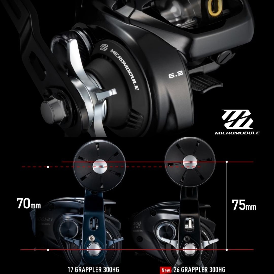 301XG(左ハンドル)(049766) 26 グラップラー SHIMANO(シマノ) 自重345g