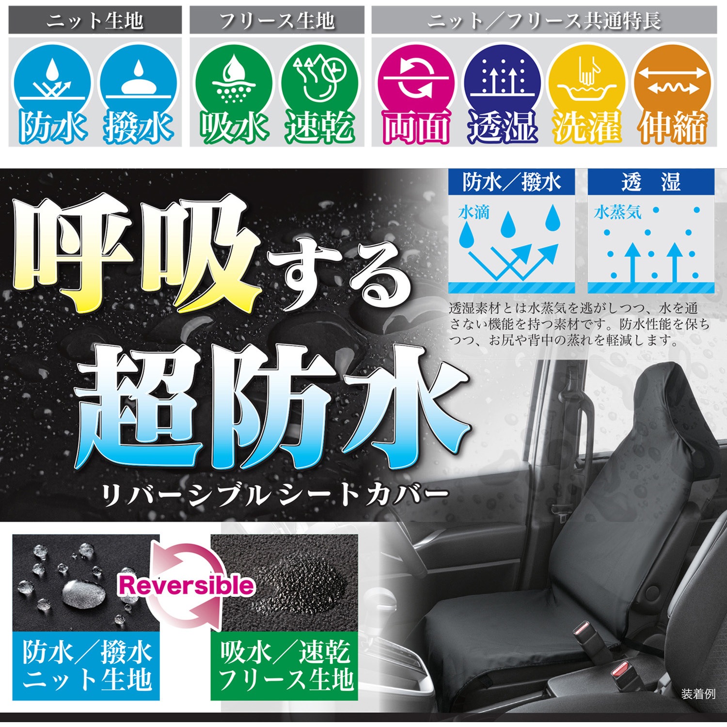 4166-10GY シートカバー ブレステックス ボンフォーム 1箱 4166-10GY