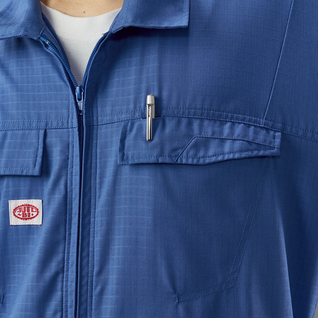 6955-001-3l Auto-Bi 高機能つなぎ服 6955番 AUTO-BI(山田辰) ネイビー
