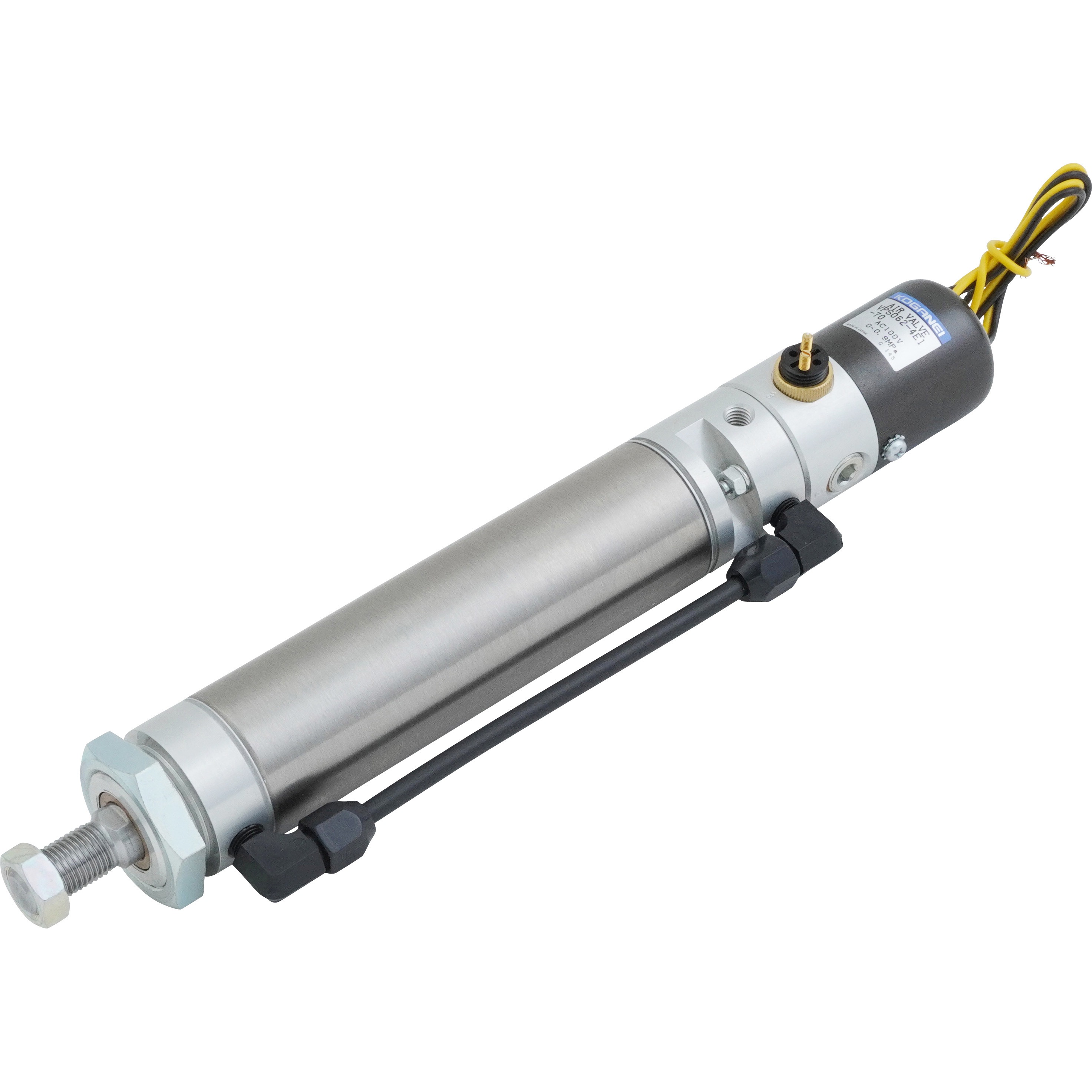 DV40X100/AC100V スリムシリンダ DV40X100 コガネイ 複動片ロッド