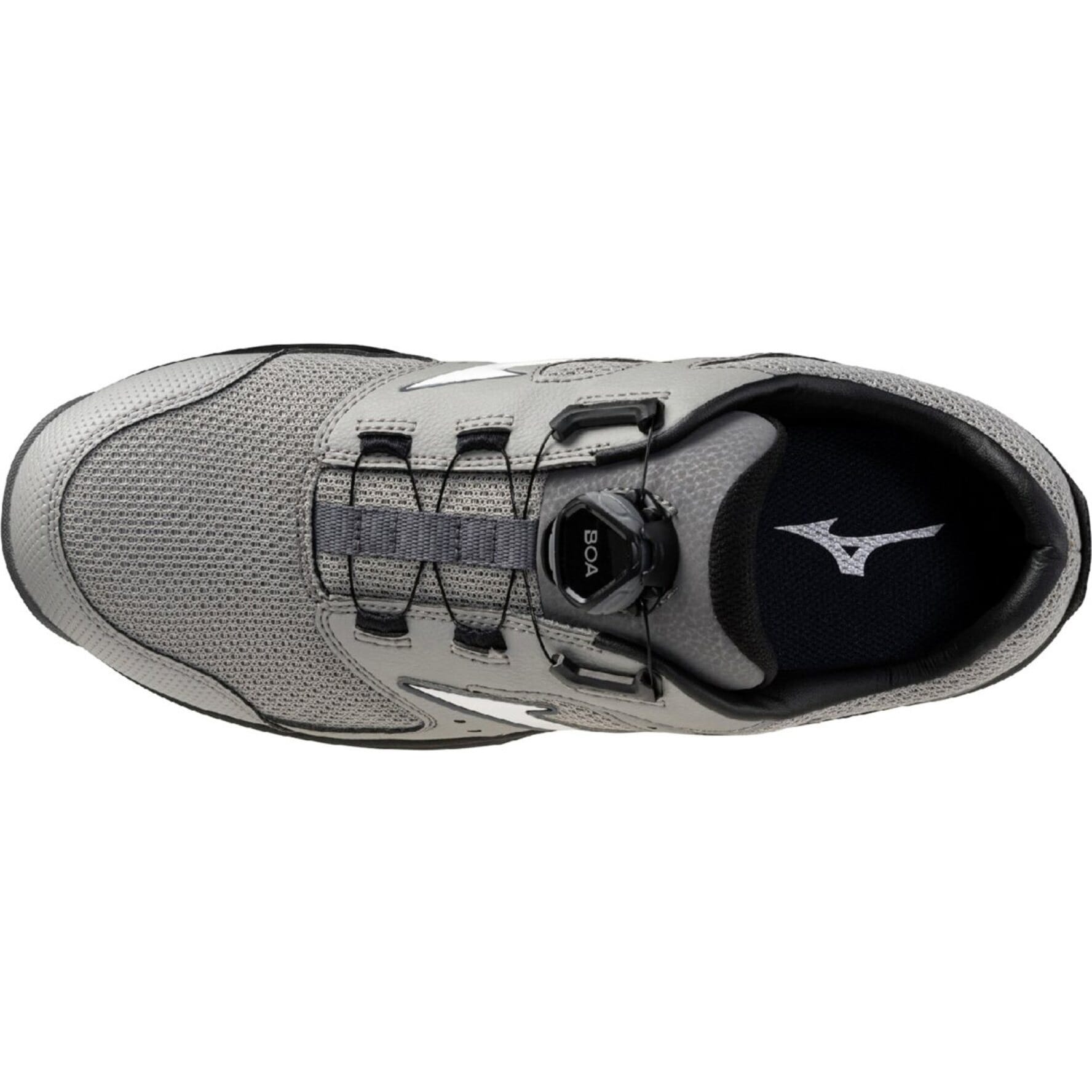 安全靴　LSⅢ 53L BOA （28cm/グレー）Mizuno F1GA260205280 オールマイティLSIII 53L BOA mizuno(ミズノ) ダイヤル