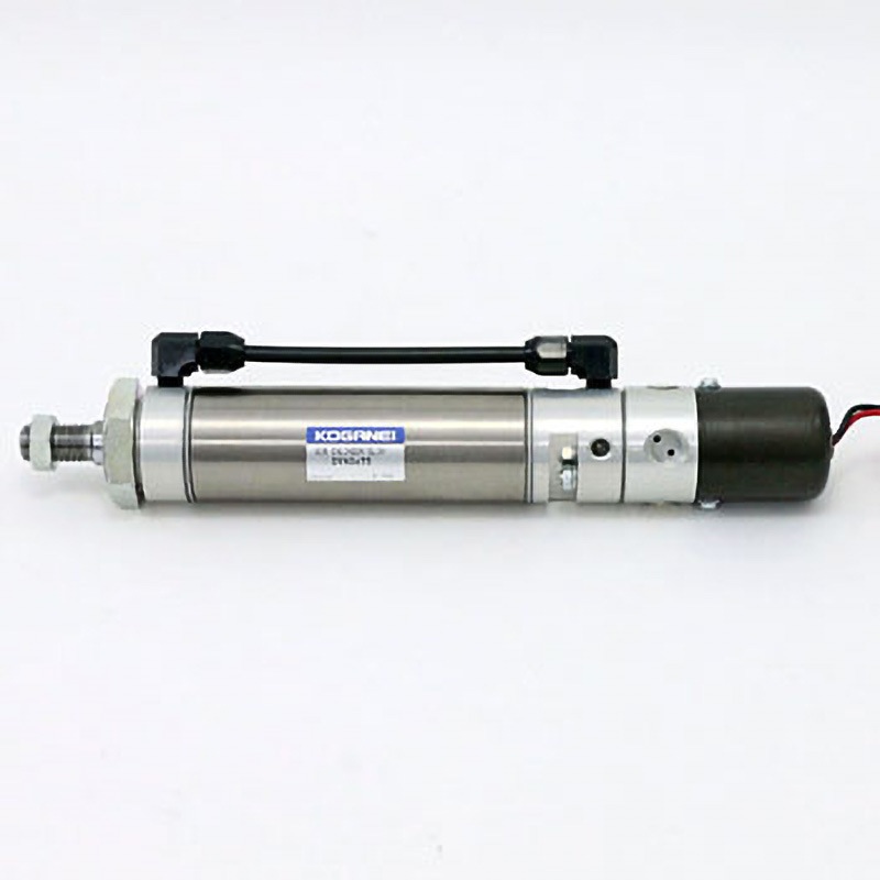 DV40X75/DC24V スリムシリンダ DV40X75 コガネイ 複動片ロッド