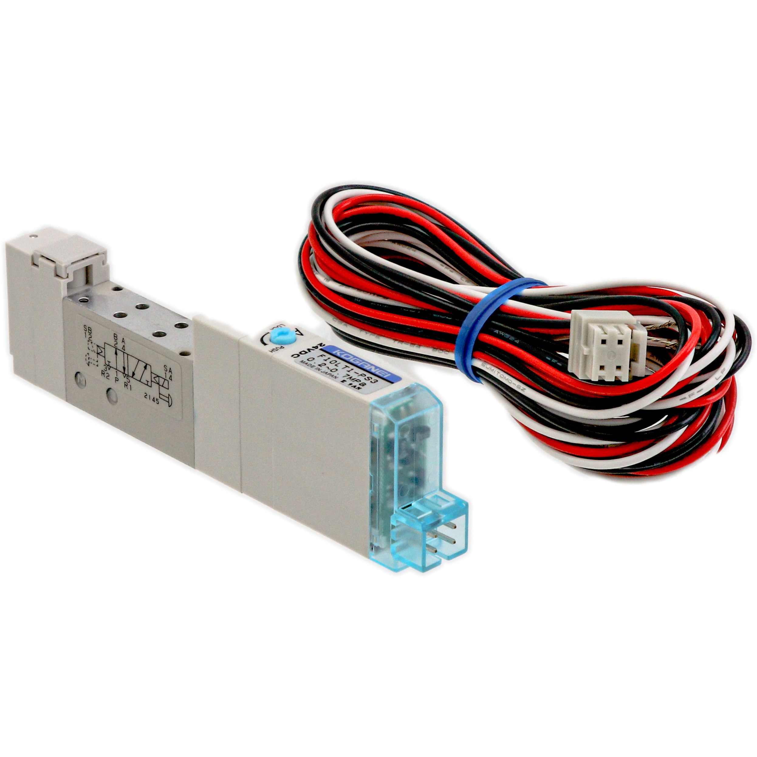 F10LT1-PS3/DC24V 電磁弁Fシリーズ コガネイ 内部パイロット形