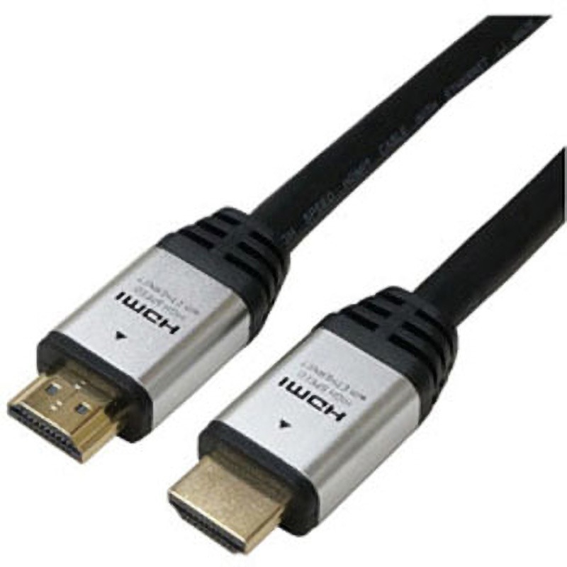 HDM150116SV HDMIケーブル [HDMI⇔HDMI /スタンダードタイプ /イーサネット対応] ホーリック シルバー色
