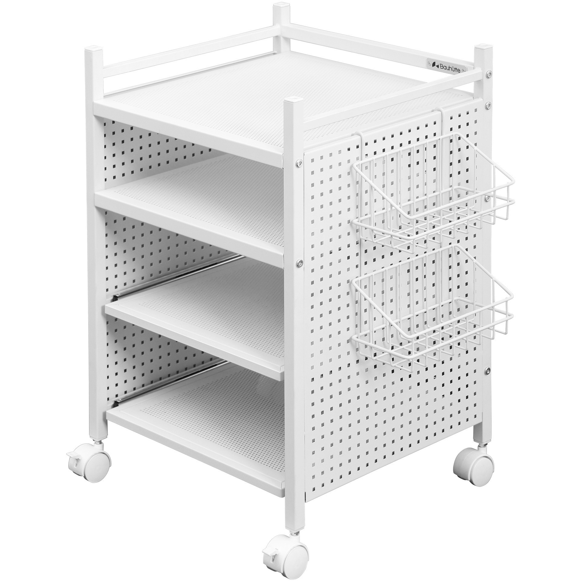 BHS-380G-WH ゲーム機収納ラック 1台 バウヒュッテ 【通販モノタロウ】