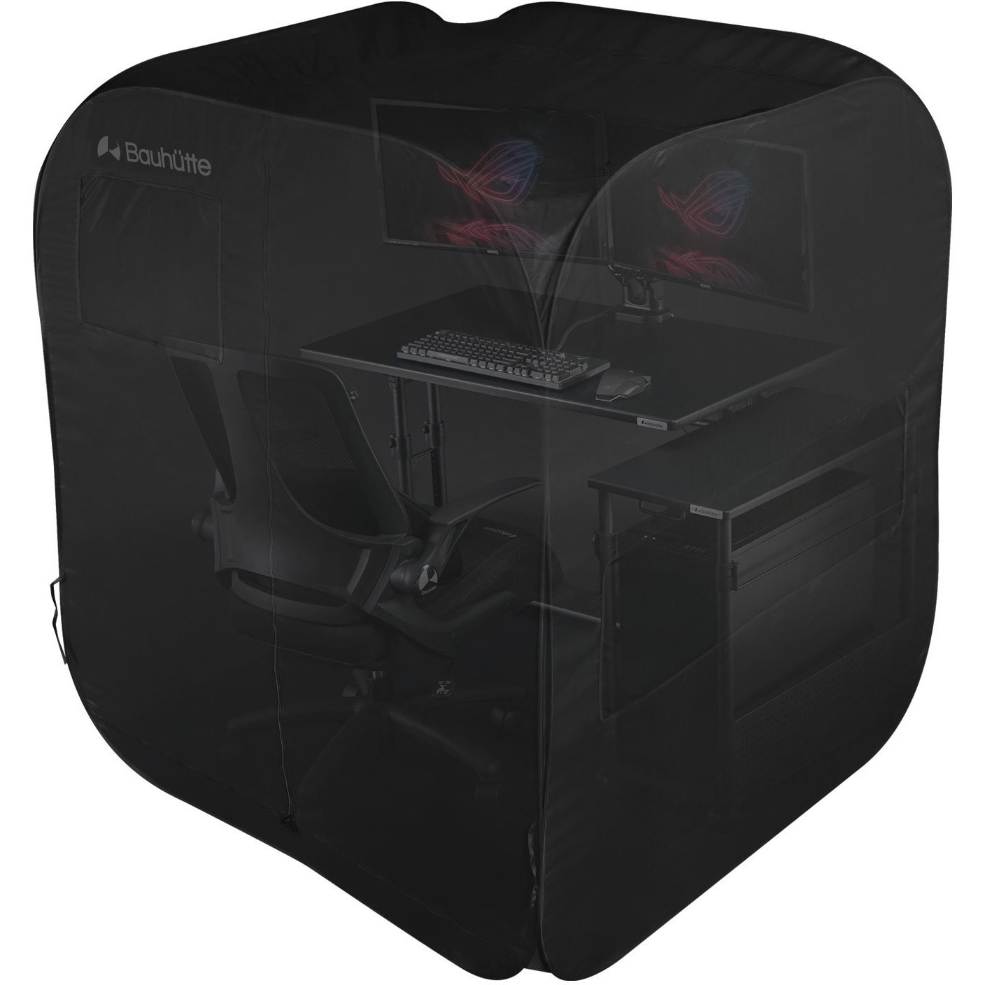 BBT1-130-BK ぼっちてんと バウヒュッテ 幅1300mm奥行1300mm高さ1500mm  BBT1-130-BK