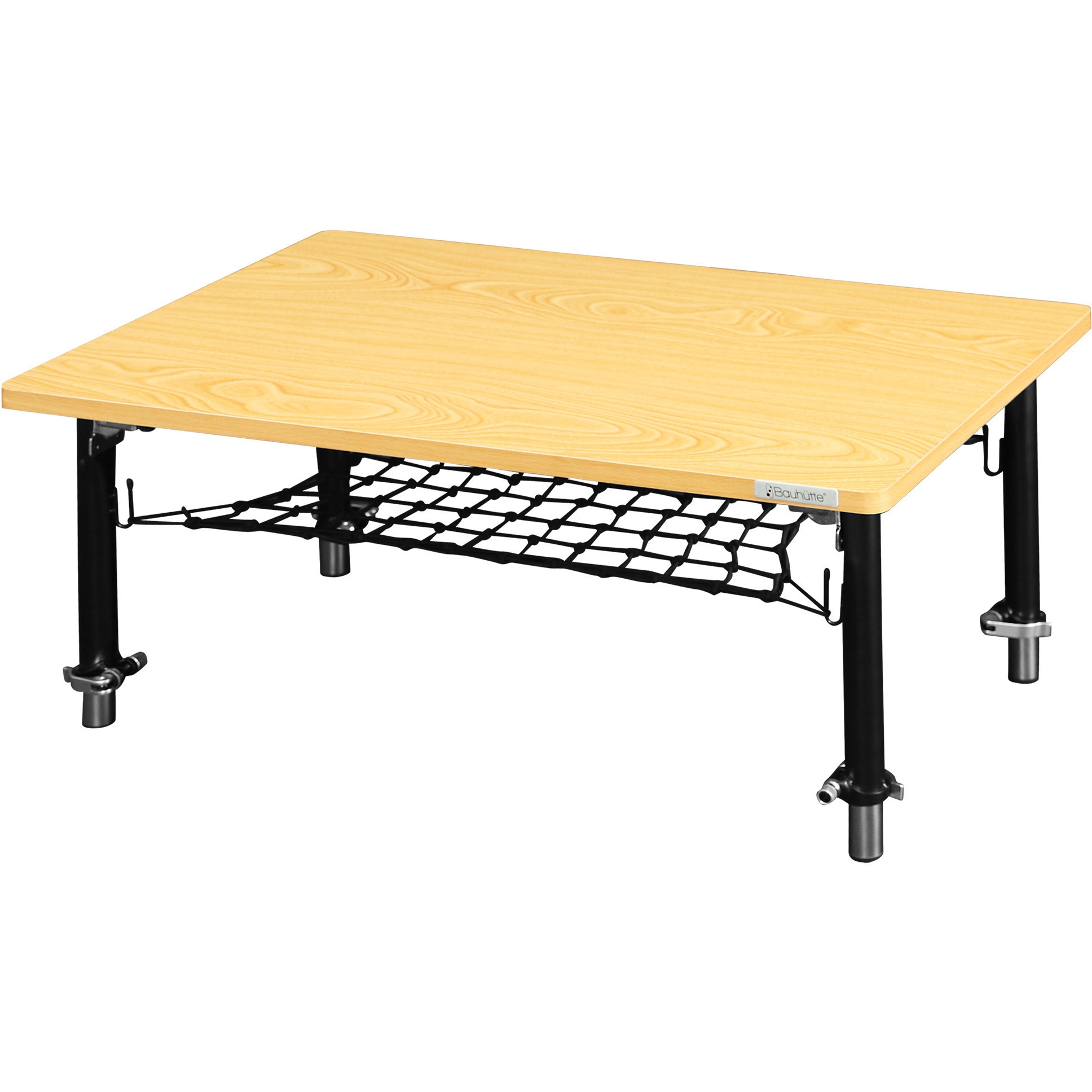 BHT-800-WD 昇降式折りたたみテーブル バウヒュッテ 高さ364(364-465)mm幅800mm奥行500mm