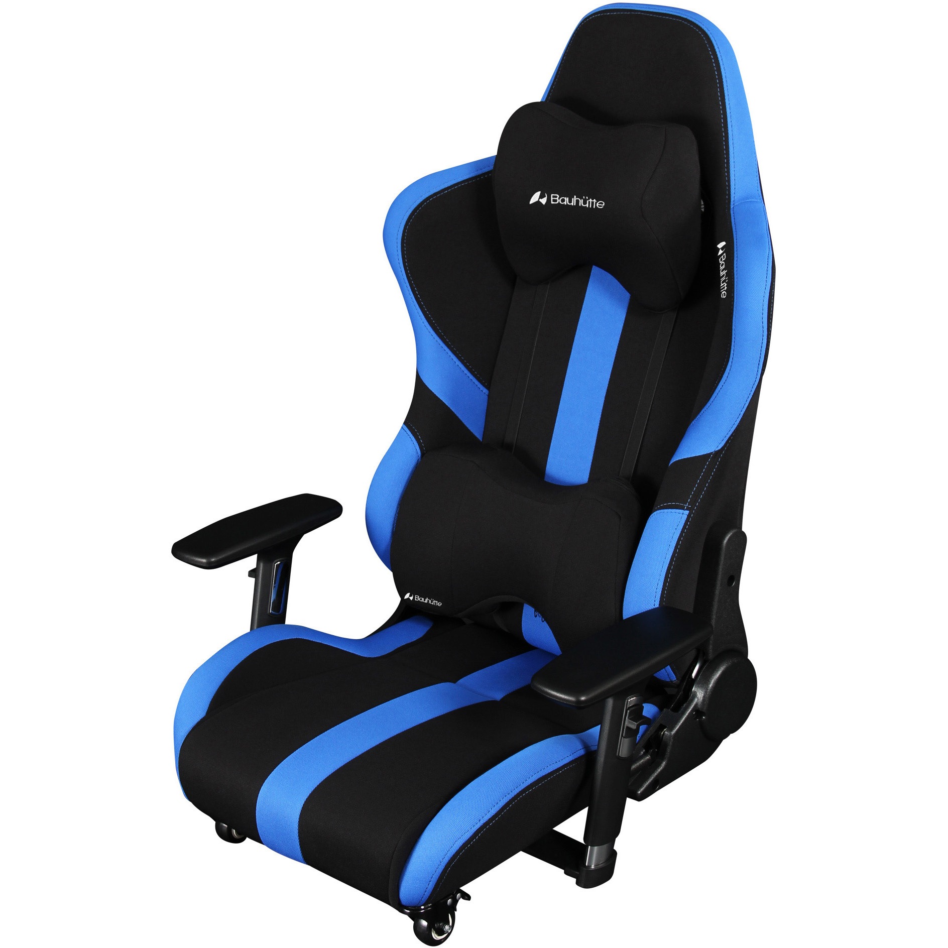 LOC-950RR-BU ゲーミング座椅子 バウヒュッテ ブルー色 寸法740×545 