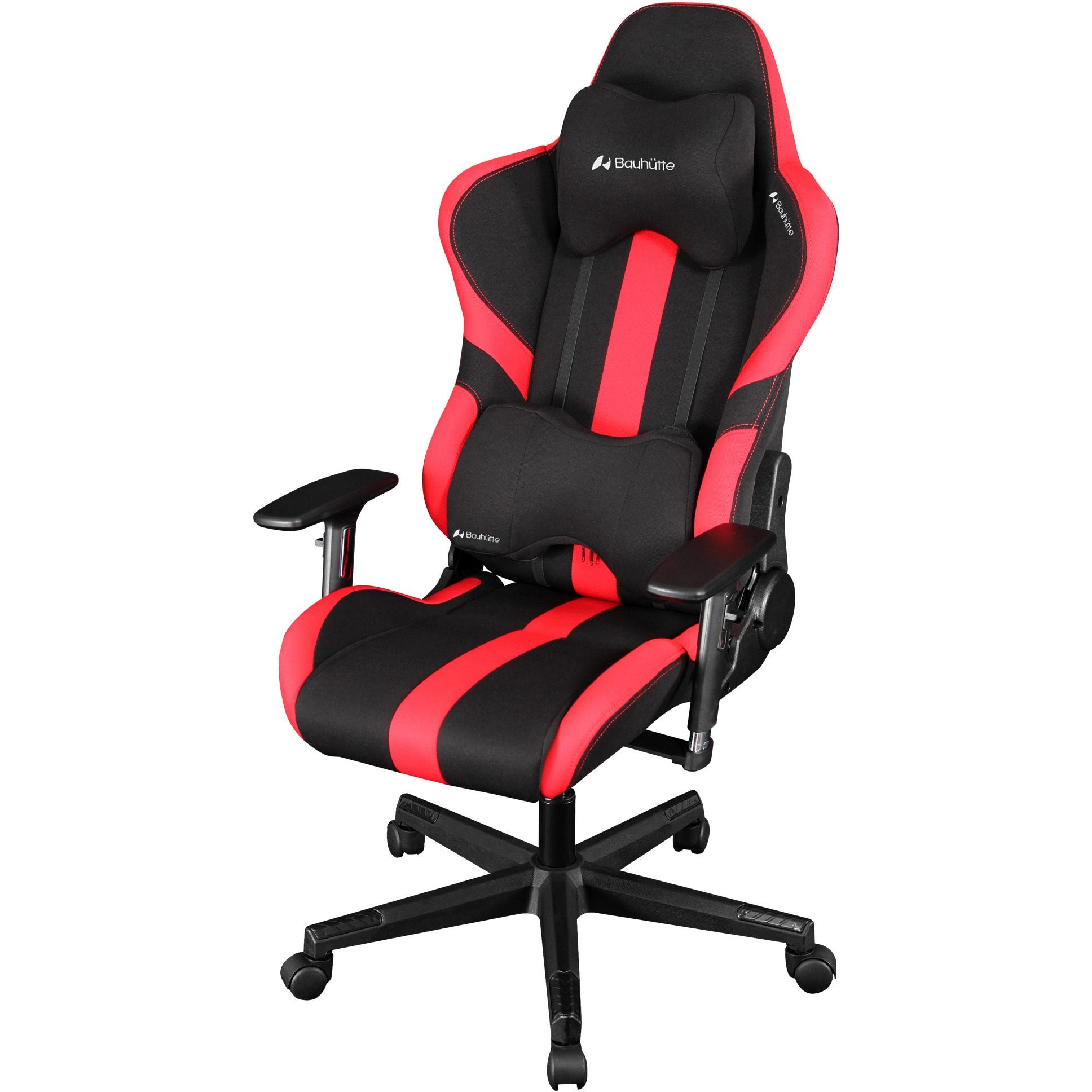 RS-950RR-RD ゲーミングチェア バウヒュッテ レッド色 高さ1190(1190