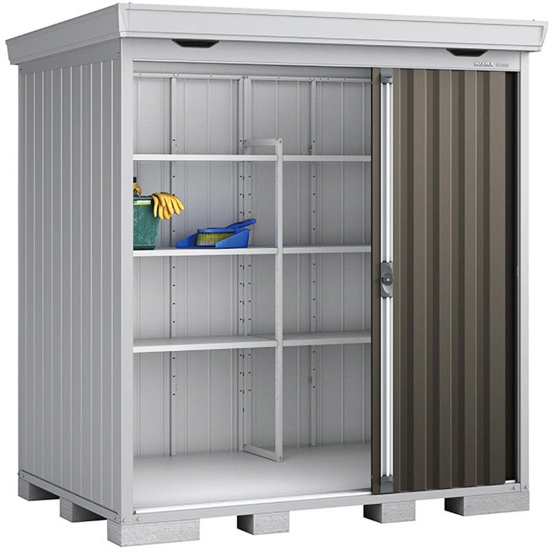 FS-2215H フォルタ(間口2210mm) イナバ 引き戸 PS(プラチナシルバー)色 奥行1530mm高さ2385mm  FS-2215H