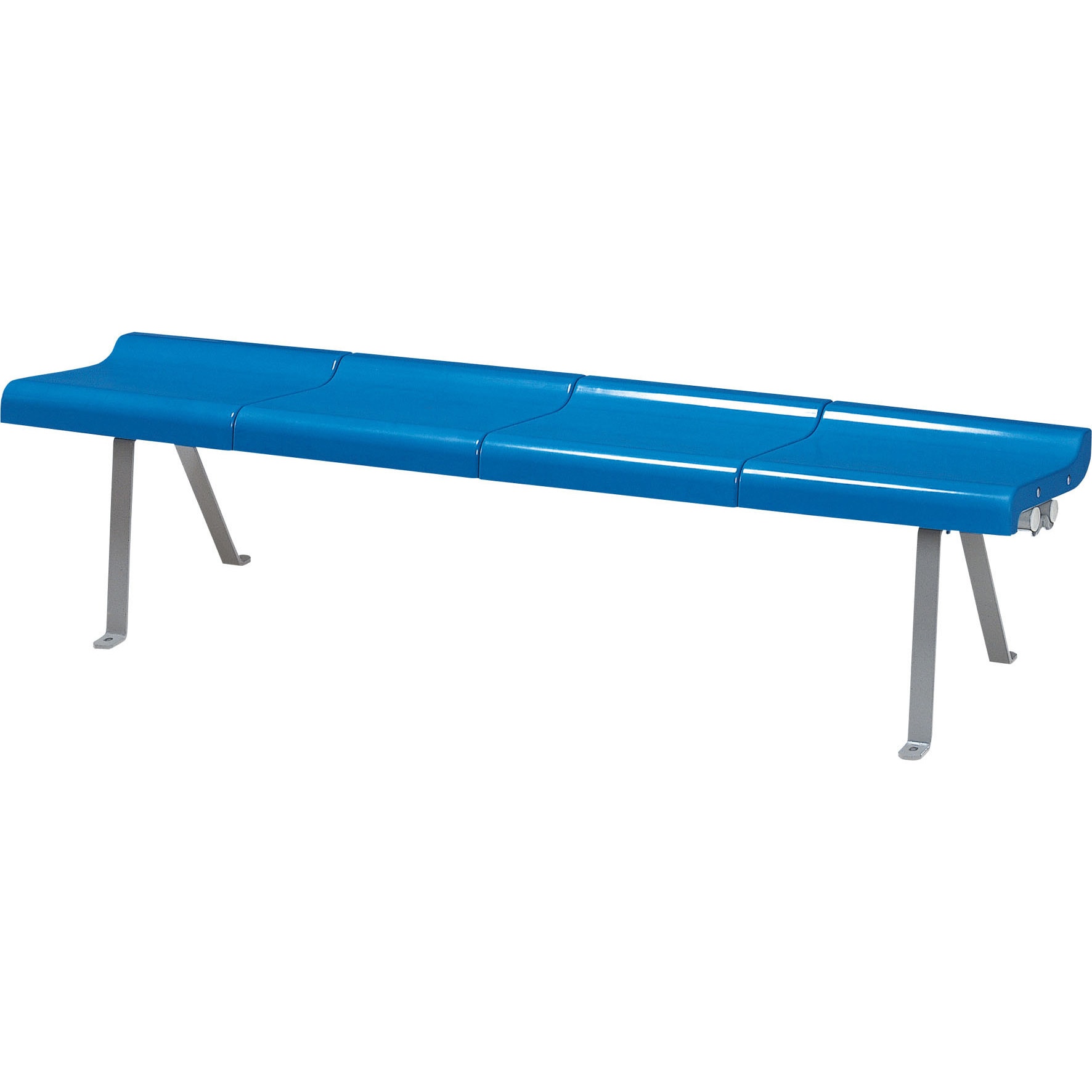 M様　再取引用商品（ベンチ） 業務用 屋外用木調ベンチ 手すり付 背付きタイプ 150cm 2人掛け