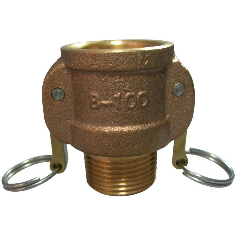 BC-B50-VP アームロックカップリング type-B オネジカプラー ブロンズ 1個 コンサス 【通販モノタロウ】