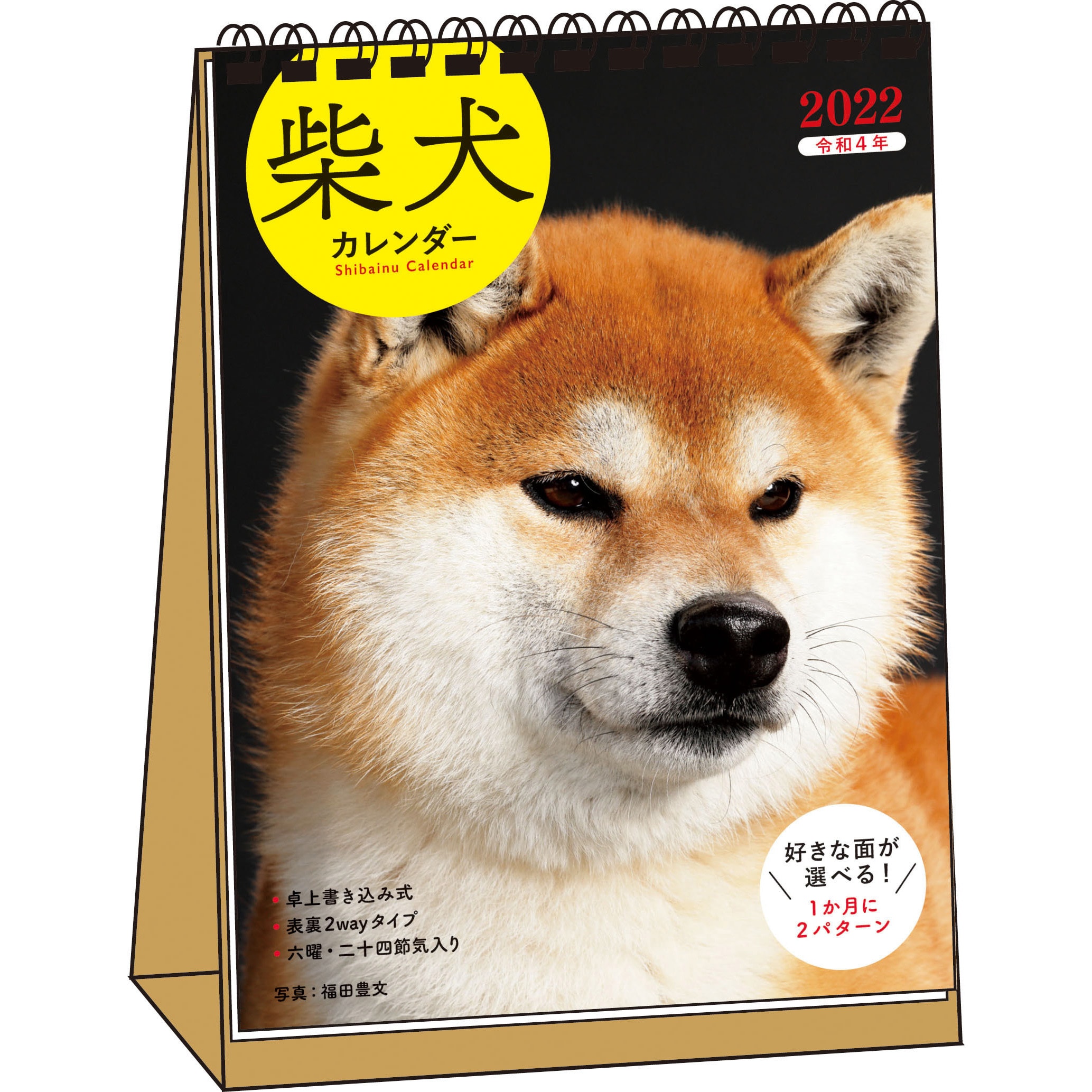 22 柴犬カレンダー 卓上書き込み式 B6タテ 1冊 永岡書店 通販サイトmonotaro