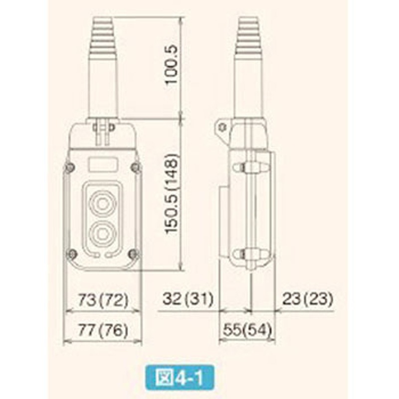 SBI-32-W クレーン・ホイスト用押釦スイッチ 1個 新晃電機 【通販