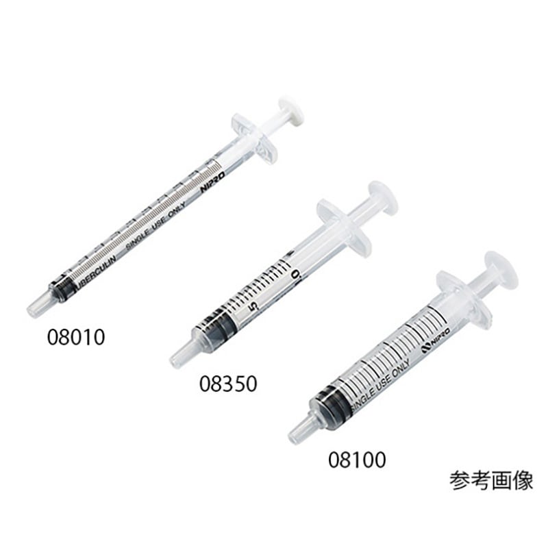 08-649 シリンジ 針なし ルアーチップ 中口 100本入 1箱(100本) NIPRO