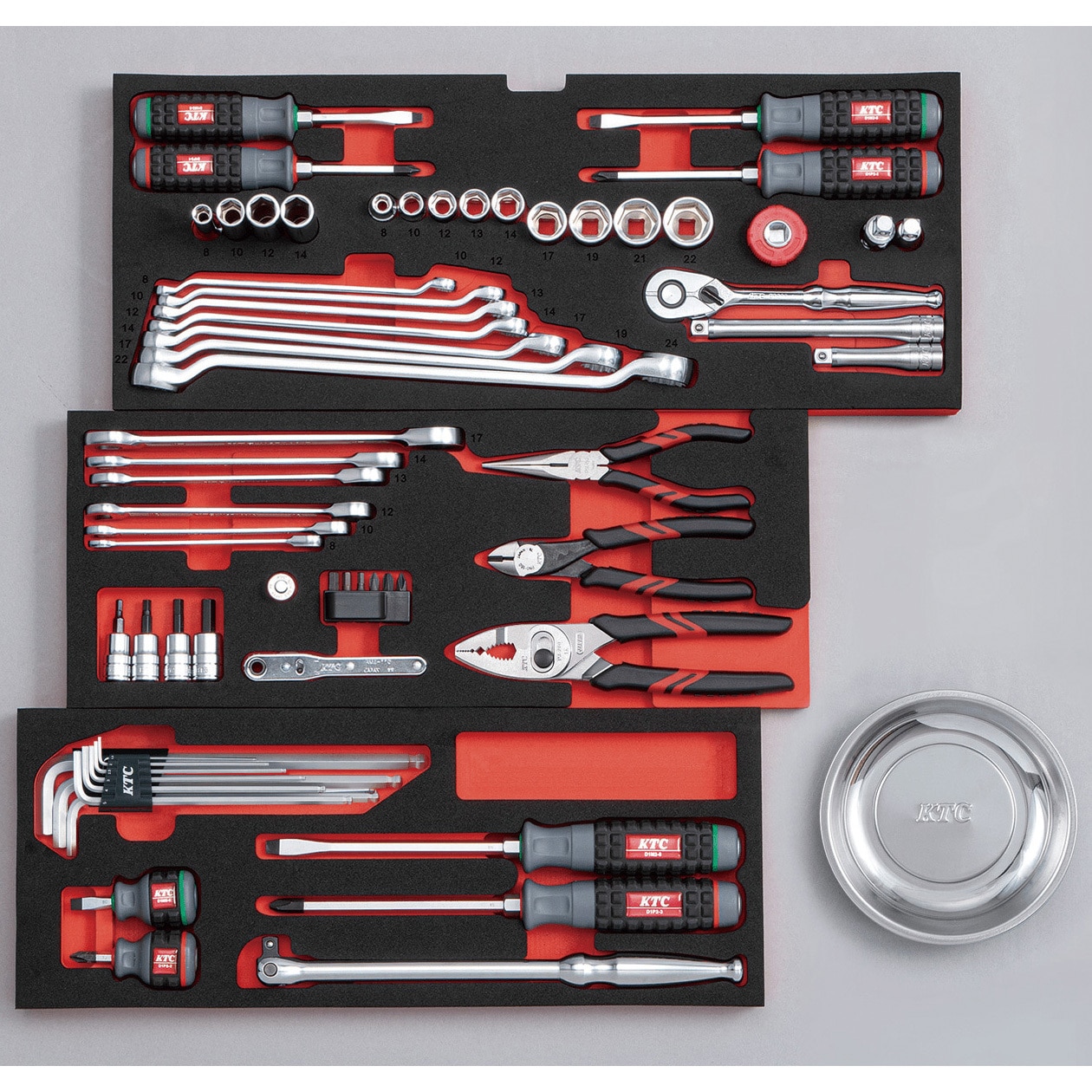 takeセット SK3662XBK 工具セット(チェストタイプ)[66点] 1セット KTC 【通販