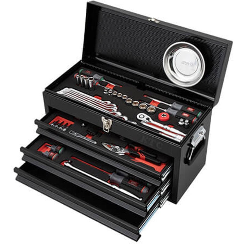 TKセット SK3662XBK 工具セット(チェストタイプ)[66点] 1セット KTC 【通販
