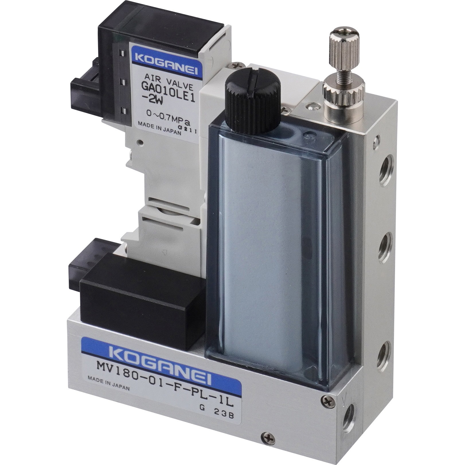 MV180-01-F-PL-1L/DC24V 真空バルブユニットMV030・090タイプ 1個 コガネイ 【通販モノタロウ】