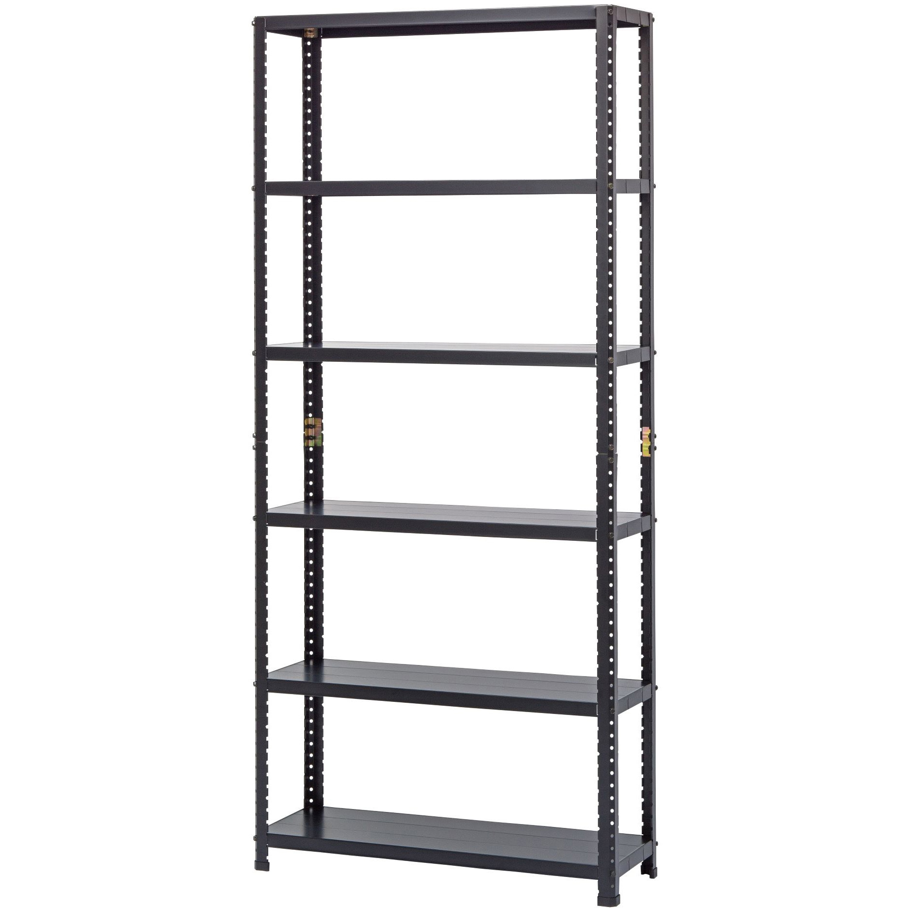 SRⅡ82718-6 黒 SRⅡ セパレートラック ダイソー 6段 黒色 高さ180.5cm