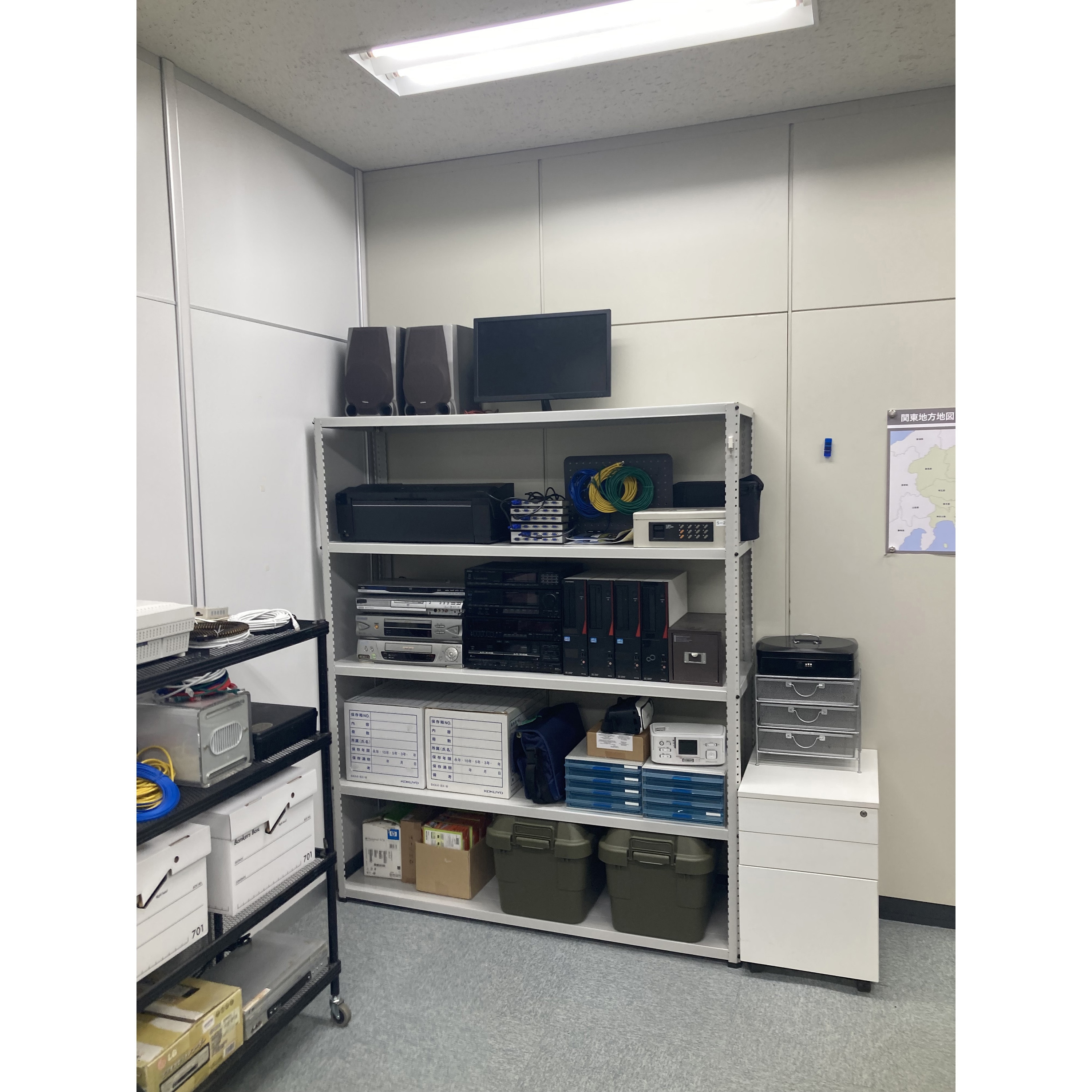 JF-7 テクノホワイト JF ワンボルトスチールラック 150kgタイプ テクノ