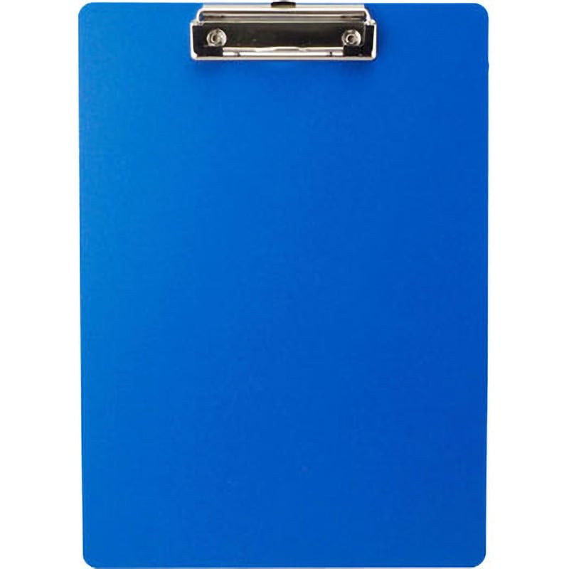 PPCBTブルー クリップボード 縦型 PP製 モノタロウ タテタイプ ブルー