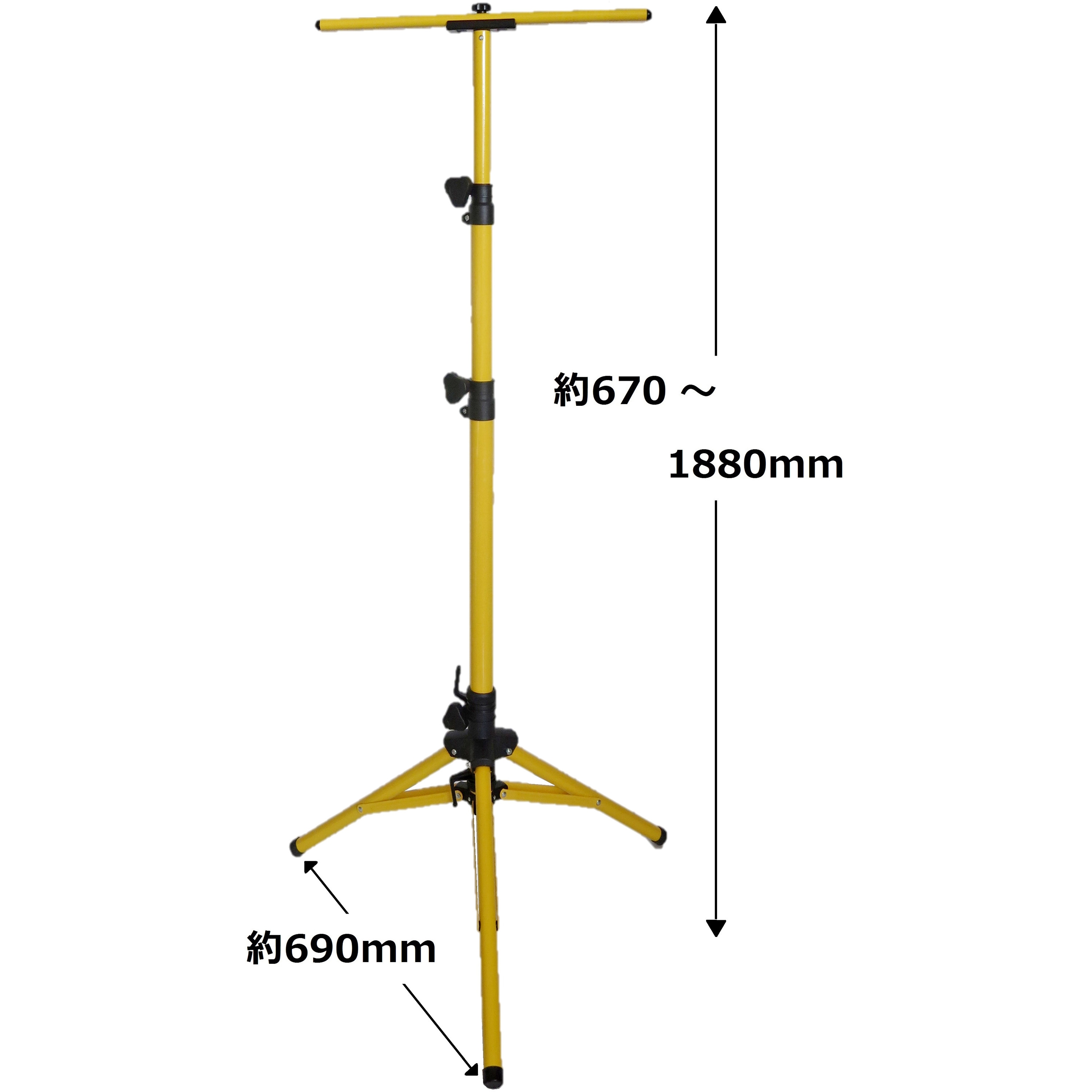 TKS-N10 投光器用パーツ 三脚スタンド 1台 タイカツ 【通販モノタロウ】