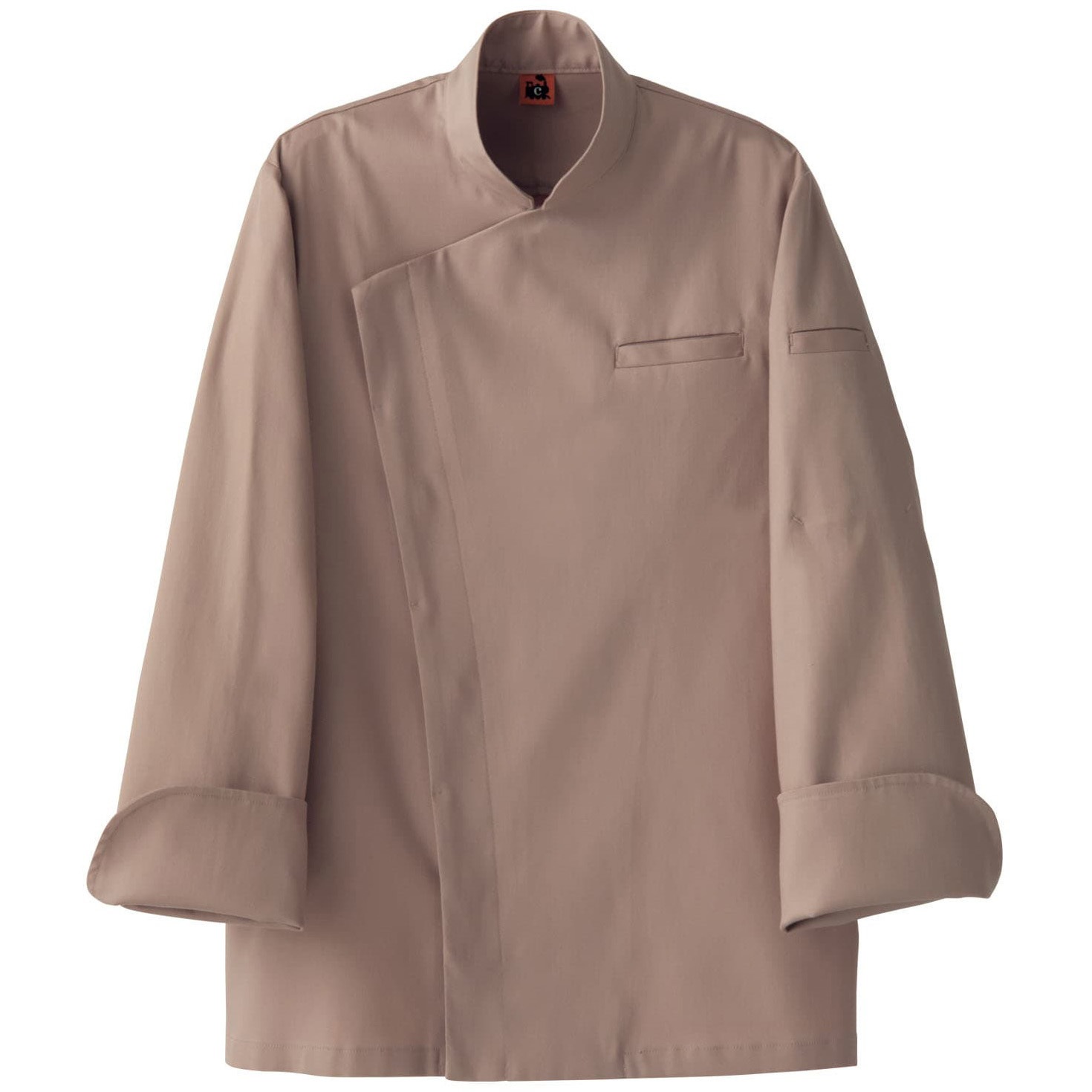 QA7369-3 コックコート・男女兼用・長袖 セブンユニフォーム ライトブリック色 サイズSS  QA7369-3 6,774円