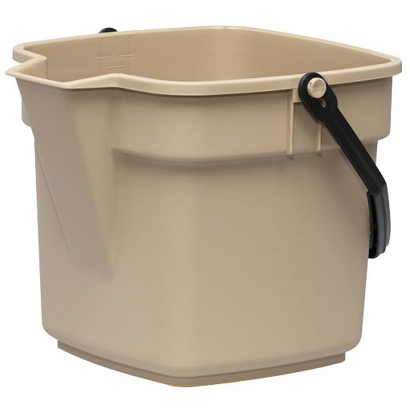 クリーム色プラスチックバケツ 4903266731236 BUCKET エンジョイ 10型 大和プラスチック サンド