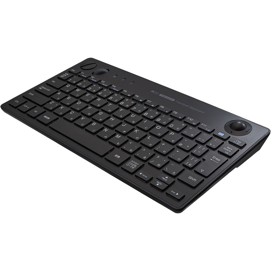 FKB-R252BK 無線トラックボールキーボード MCO 電波周波数2.4GHz帯